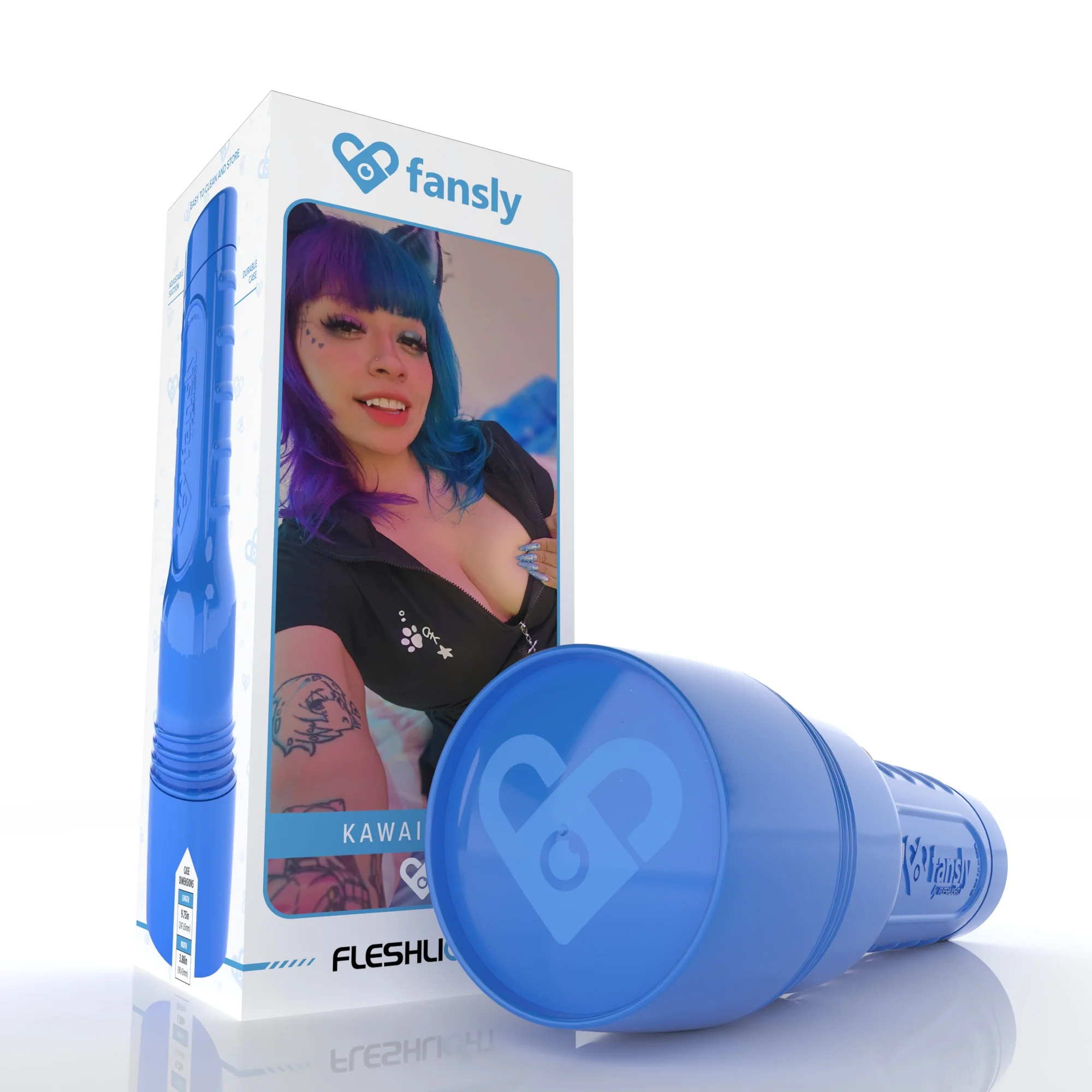 Kawaii Grin Fansly Fleshlight: Fox Girl Fleshy - Image 2